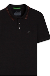 Polo Cotton Slim Easa Classic Preto