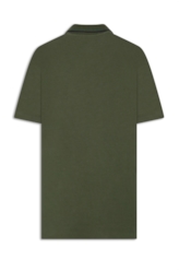 Polo Cotton Slim Easa Classic Verde Militar