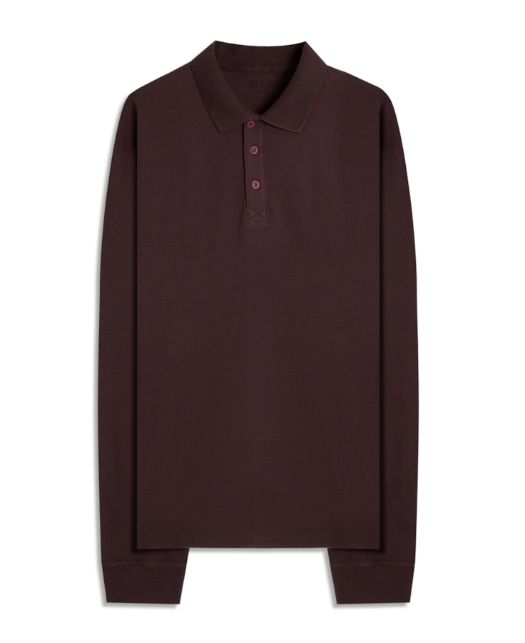 Polo Diagonal Ellus Roxo
