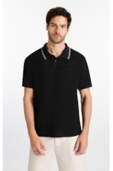 Polo Dotted Classic Preto