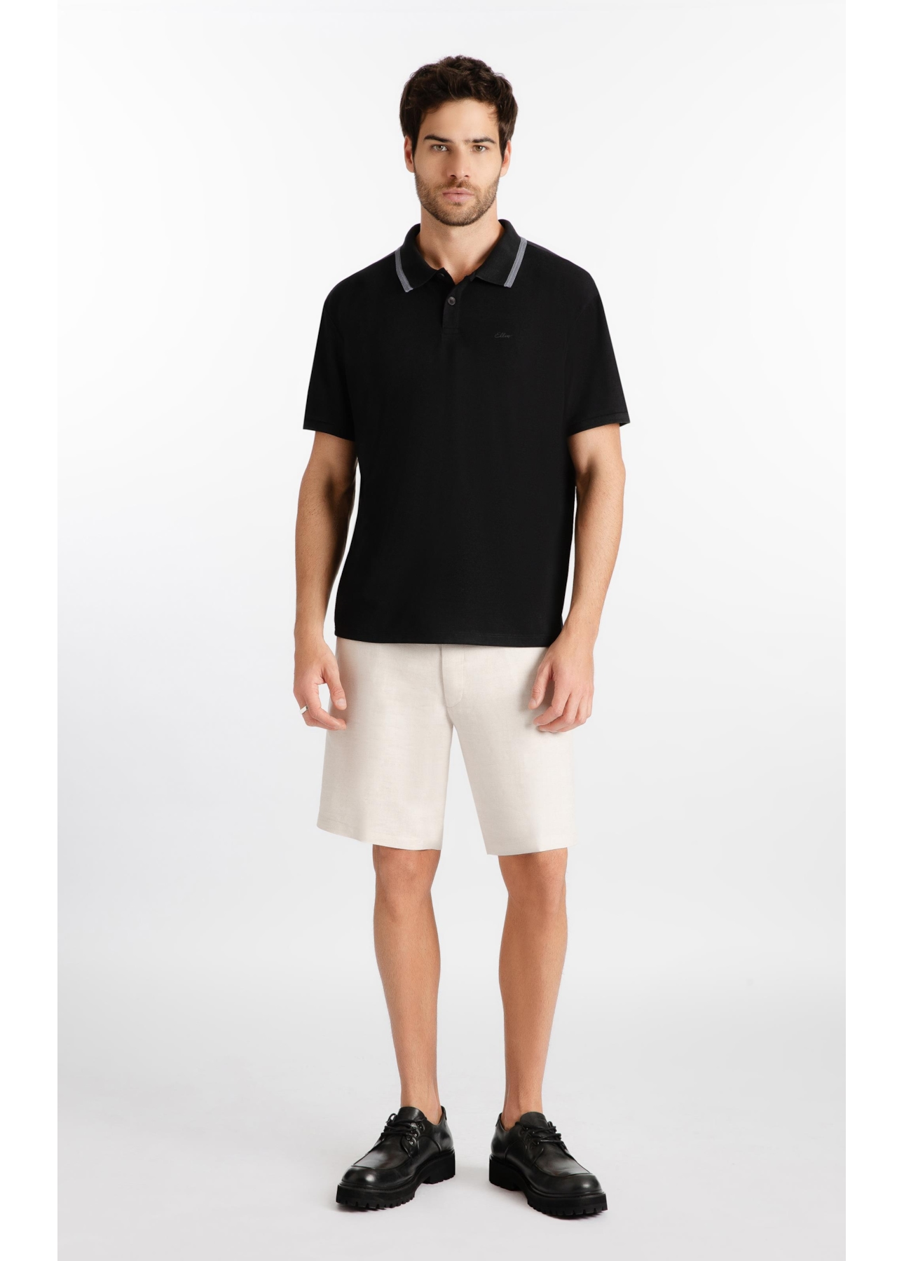 Polo Dotted Classic Preto