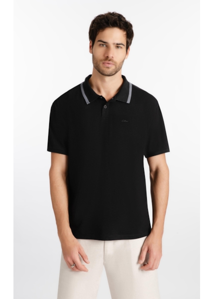 Polo Dotted Classic Preto