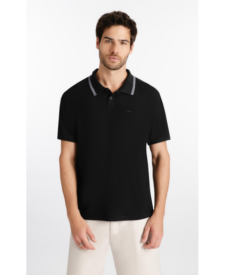 Polo Dotted Classic Preto