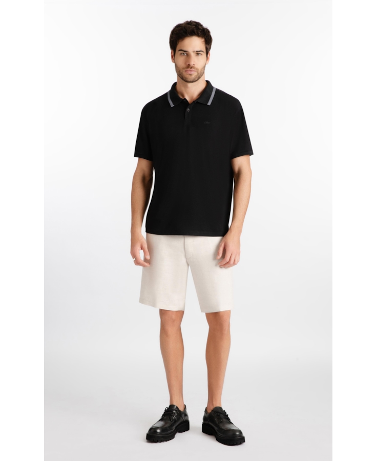 Polo Dotted Classic Preto