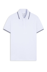 Polo Easa Frisos Classic Mc Branco