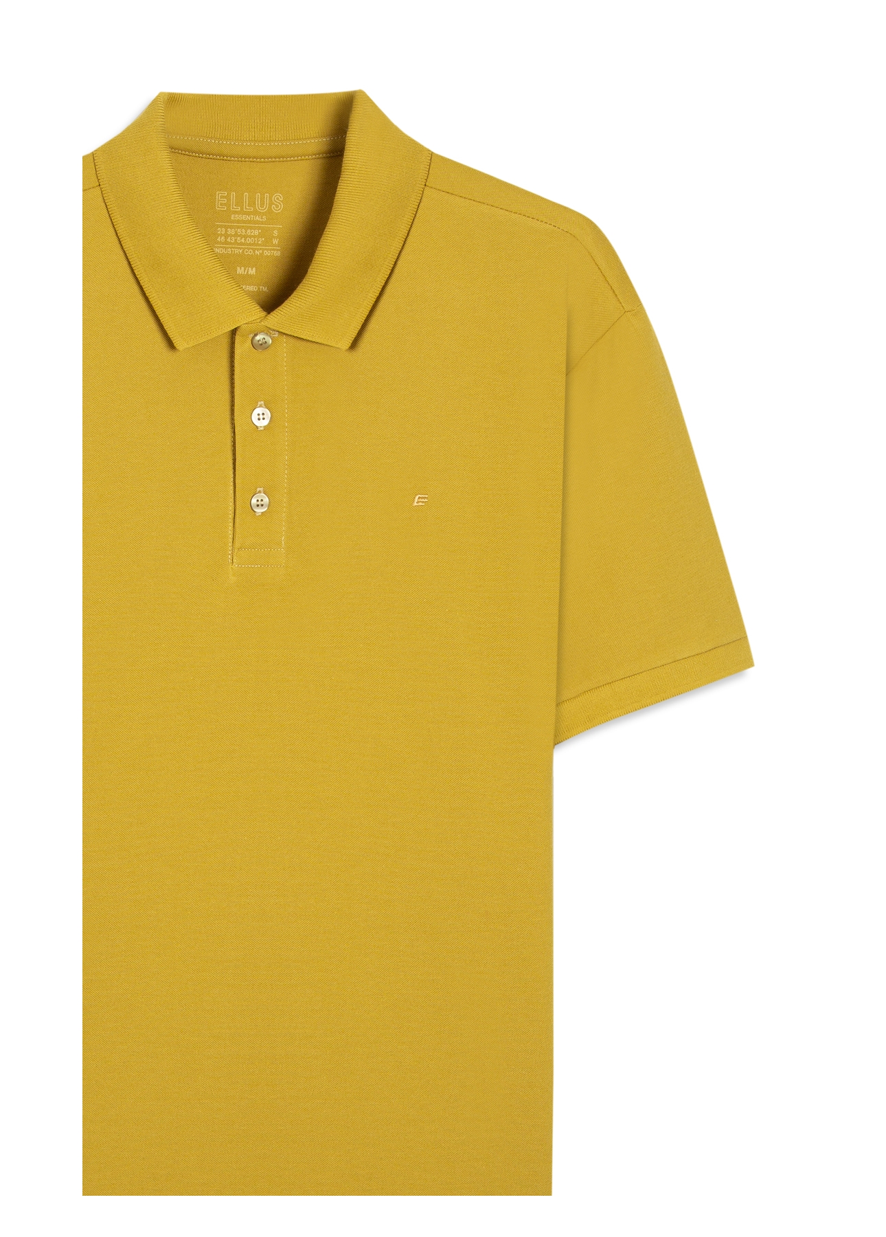 Polo Easa Piquet Amarelo