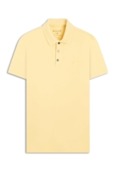 Polo Easa Piquet Amarelo Claro
