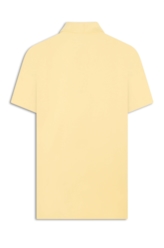 Polo Easa Piquet Amarelo Claro