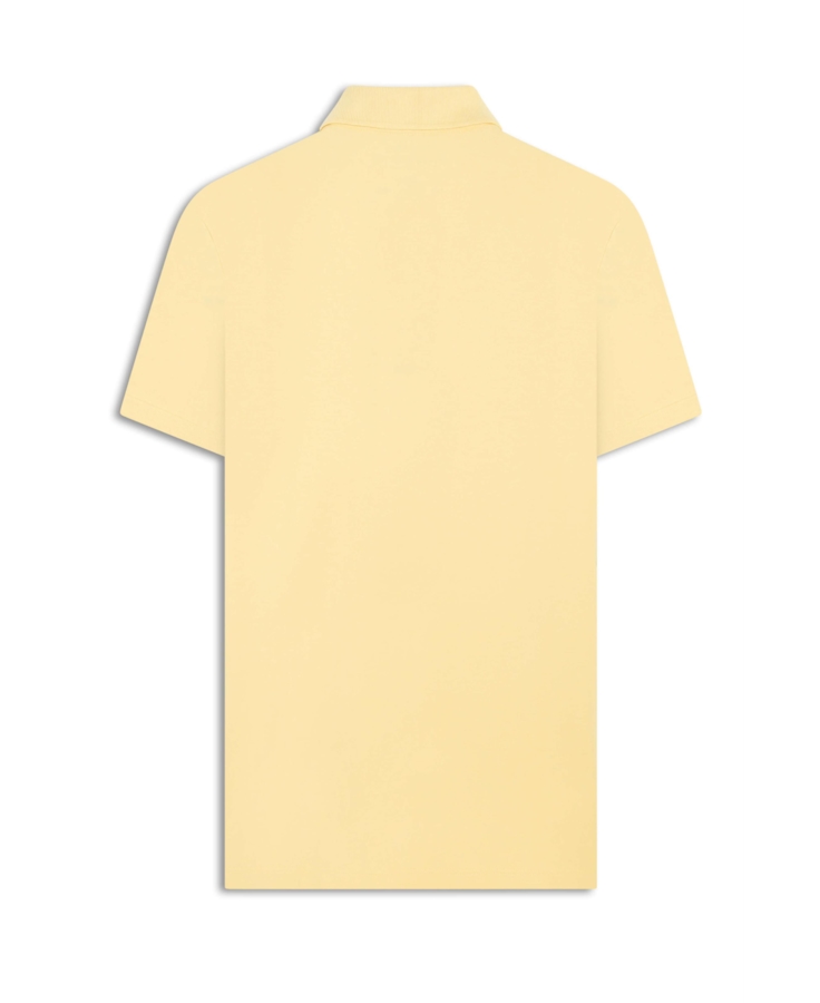 Polo Easa Piquet Amarelo Claro