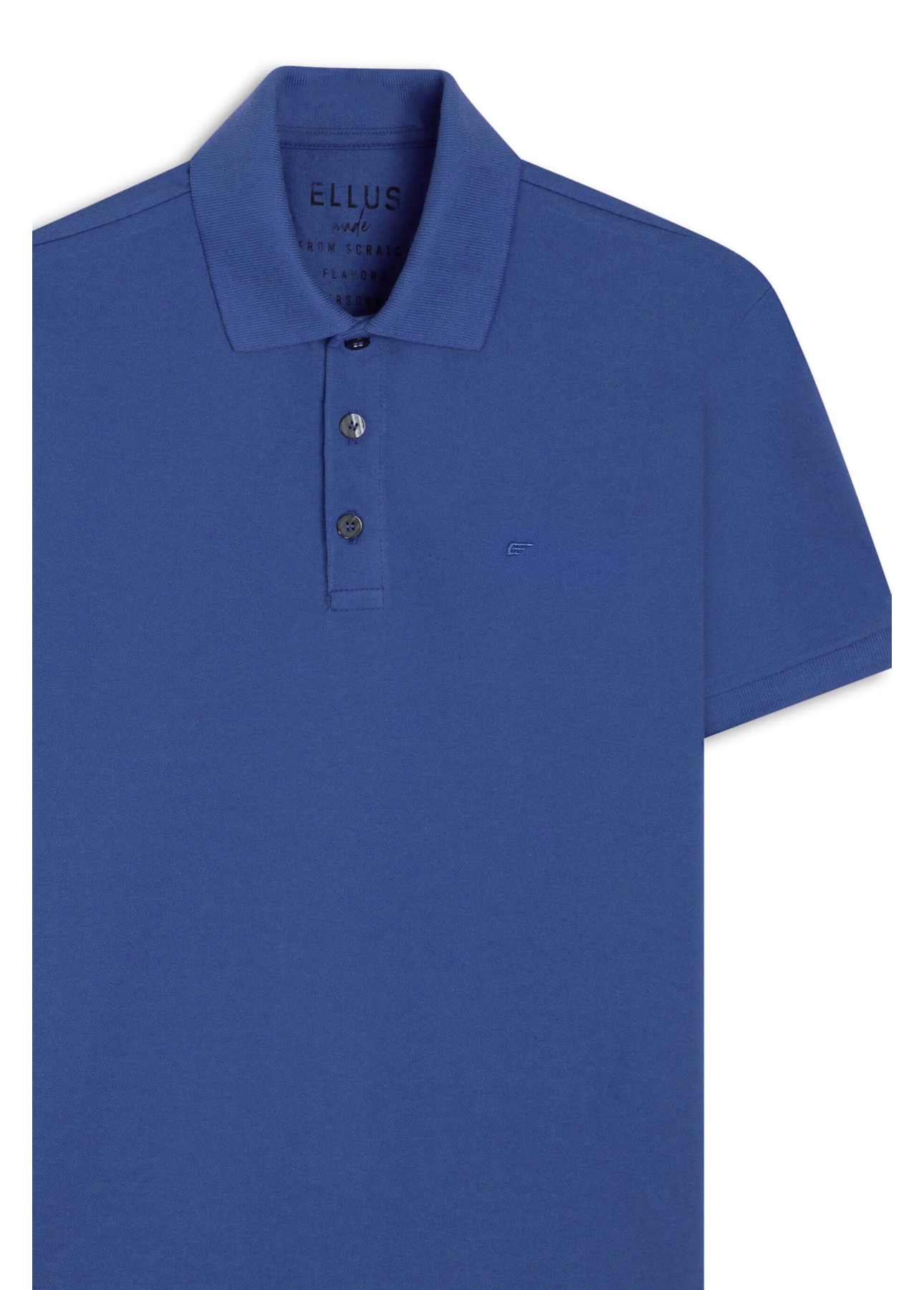 Polo Easa Piquet Azul Bic i