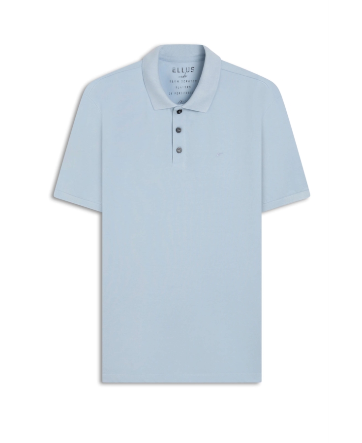 Polo Easa Piquet Azul Claro