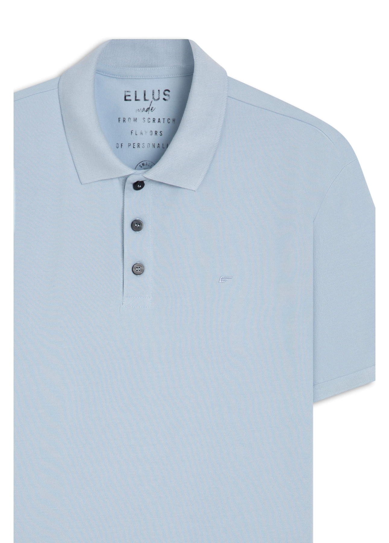 Polo Easa Piquet Azul Claro