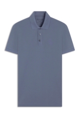 Polo Easa Piquet Azul Pervante