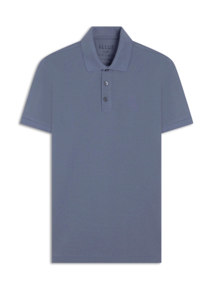 Polo Easa Piquet Azul Pervante