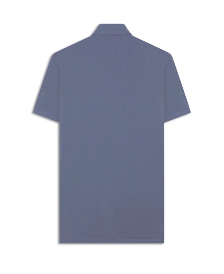 Polo Easa Piquet Azul Pervante