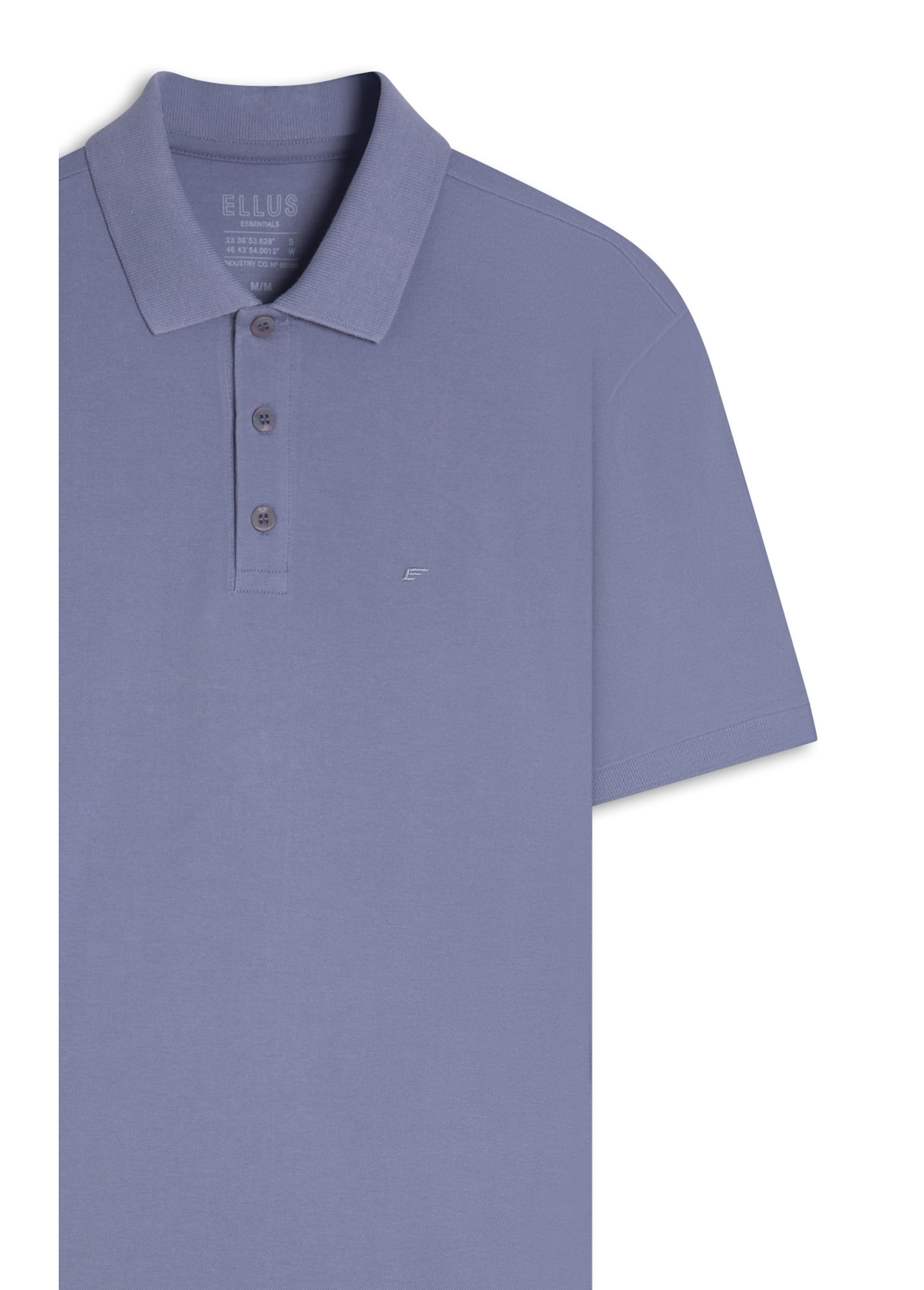Polo Easa Piquet Blue Vintage