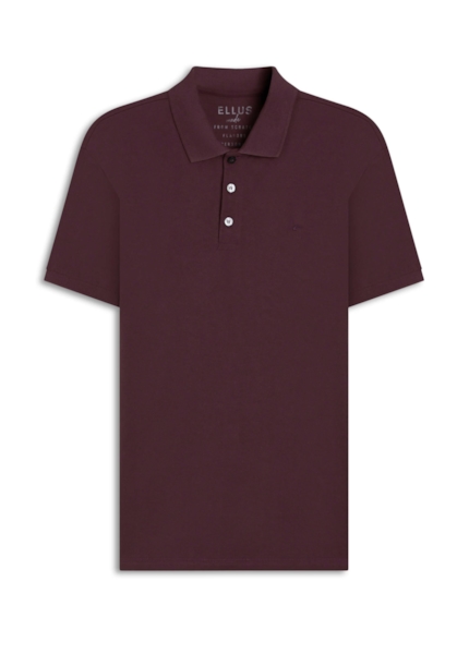 Polo Easa Piquet Bordeaux