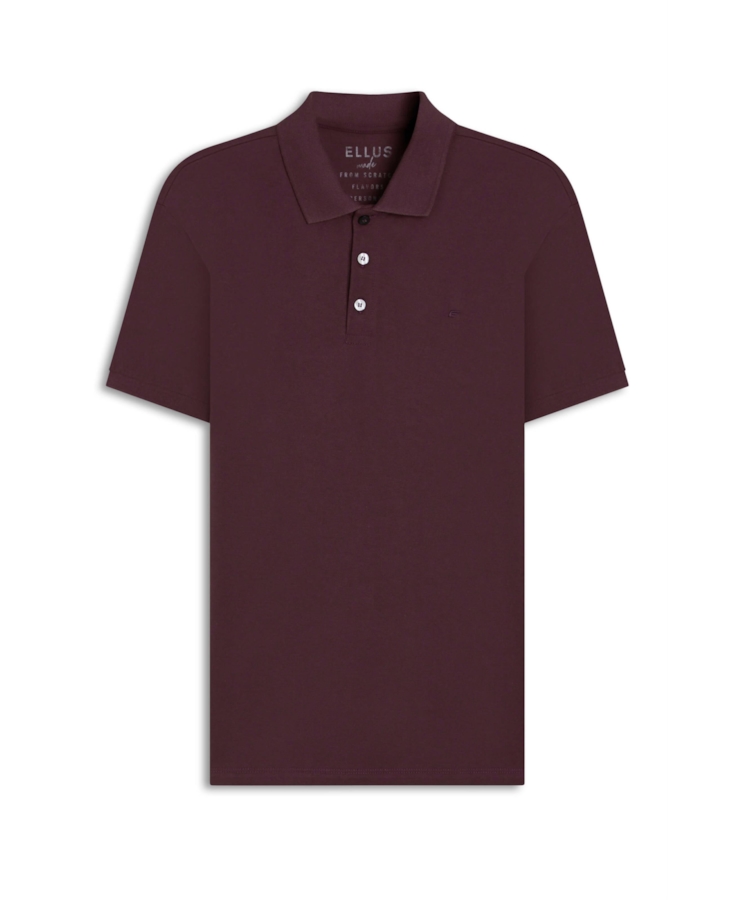 Polo Easa Piquet Bordeaux
