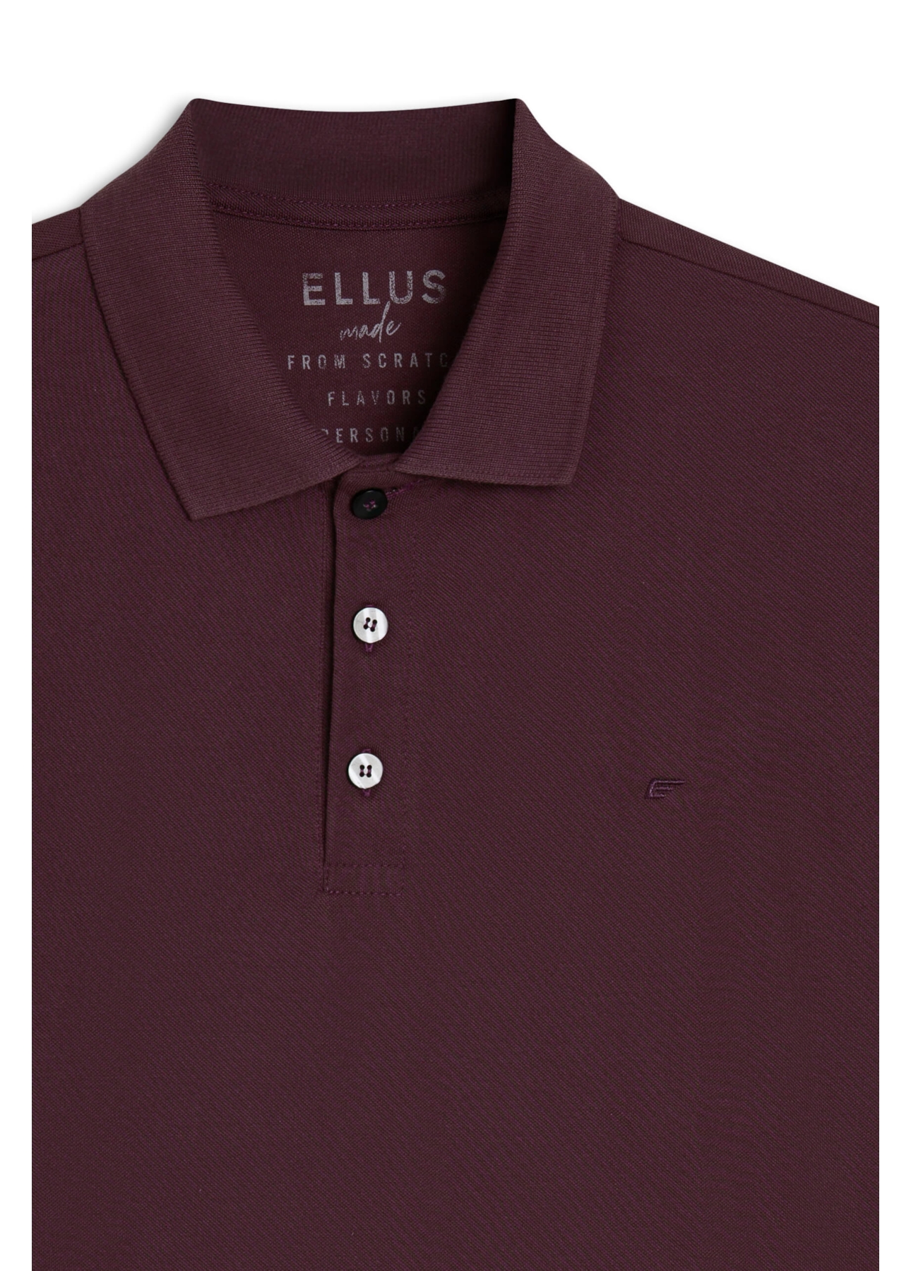 Polo Easa Piquet Bordeaux