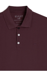 Polo Easa Piquet Bordeaux