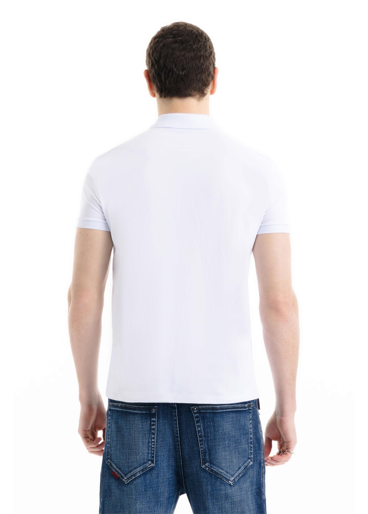 Polo Easa Piquet Branco