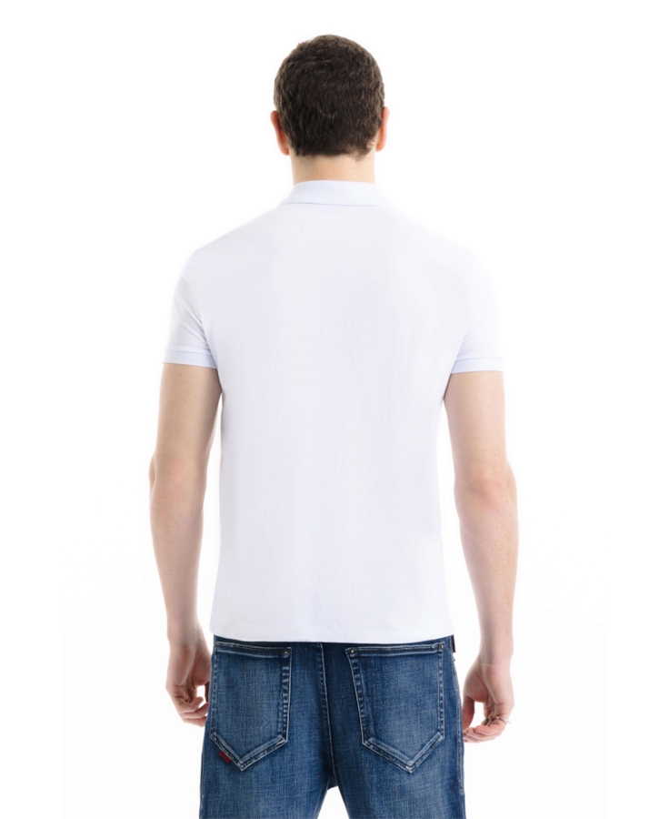 Polo Easa Piquet Branco
