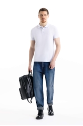 Polo Easa Piquet Branco