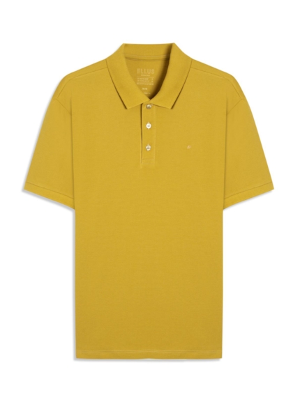 Polo Easa Piquet Classic Amarelo