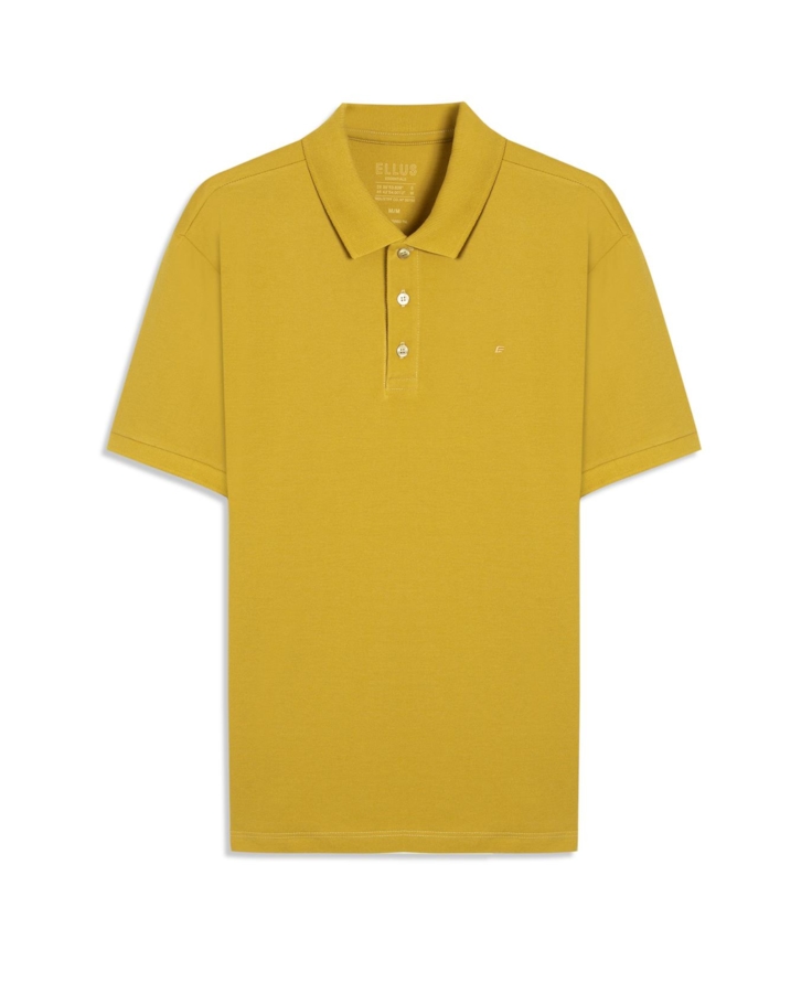 Polo Easa Piquet Classic Amarelo