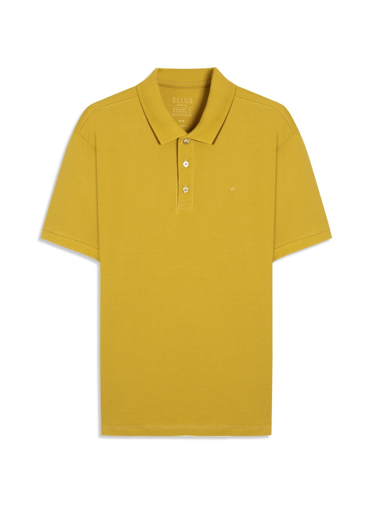 Polo Easa Piquet Classic Amarelo