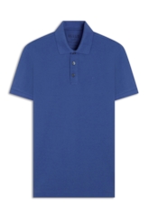 Polo Easa Piquet Classic Azul Bic i