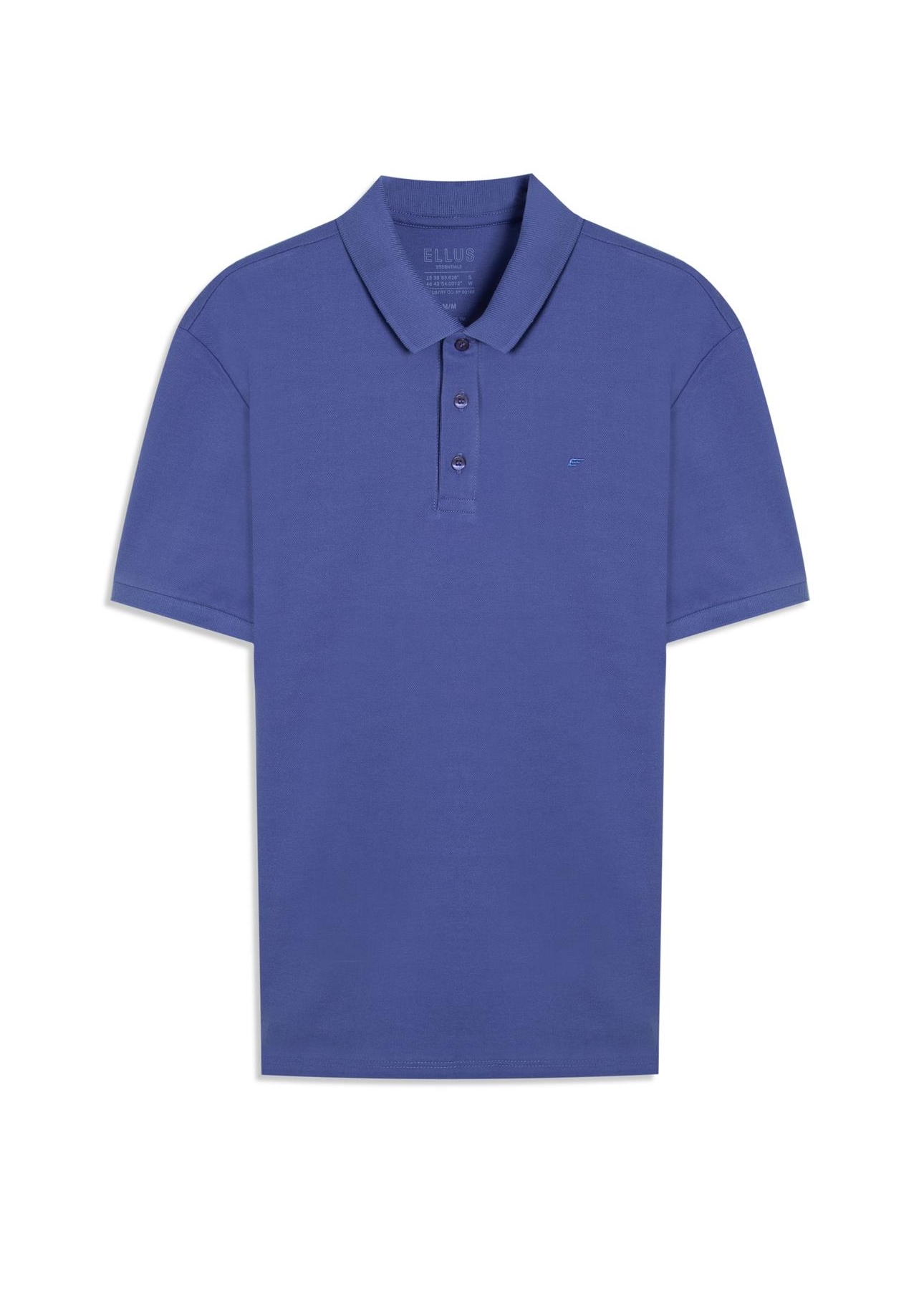 Polo Easa Piquet Classic Azul Carbono