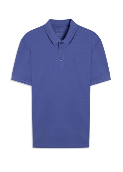 Polo Easa Piquet Classic Azul Carbono