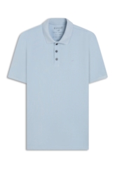 Polo Easa Piquet Classic Azul Claro