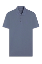 Polo Easa Piquet Classic Azul Pervante
