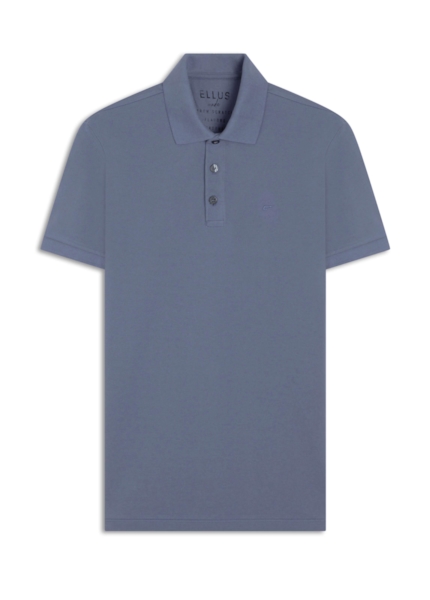 Polo Easa Piquet Classic Azul Pervante
