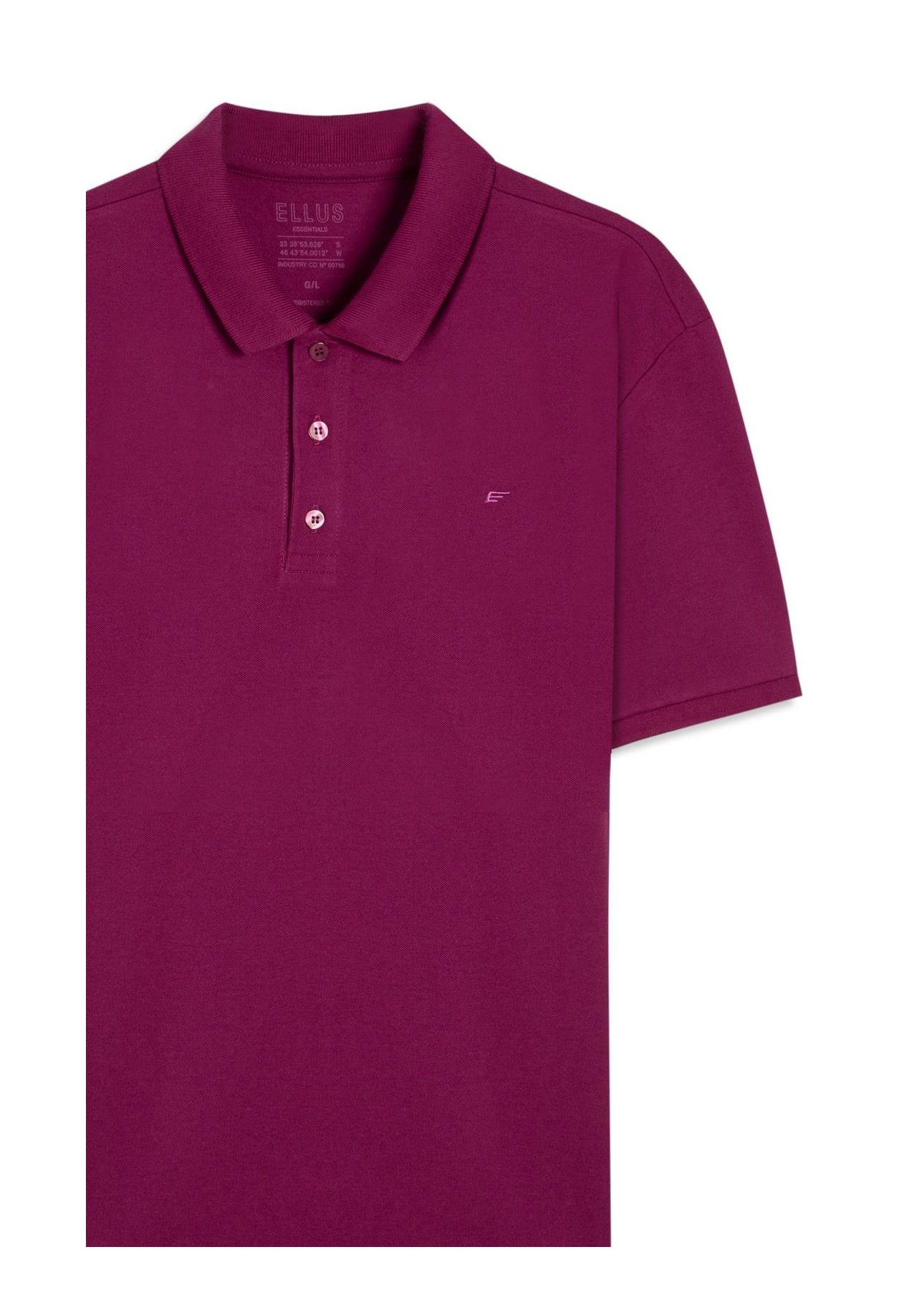 Polo Easa Piquet Classic Azul Seco