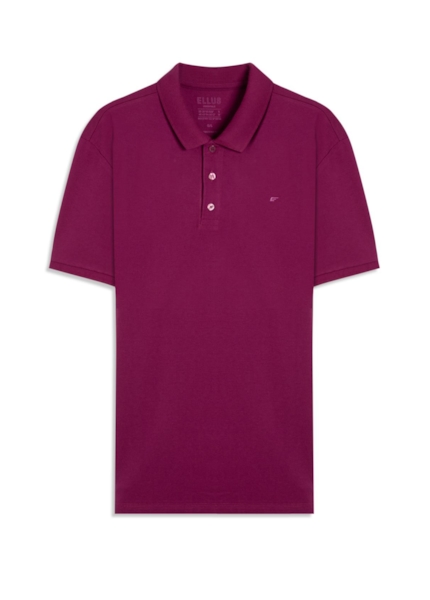 Polo Easa Piquet Classic Azul Seco