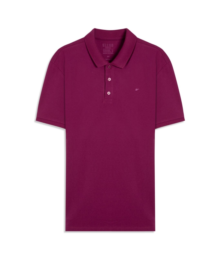 Polo Easa Piquet Classic Azul Seco