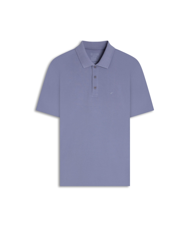 Polo Easa Piquet Classic Blue Vintage