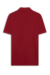 Polo Easa Piquet Classic Cereja i