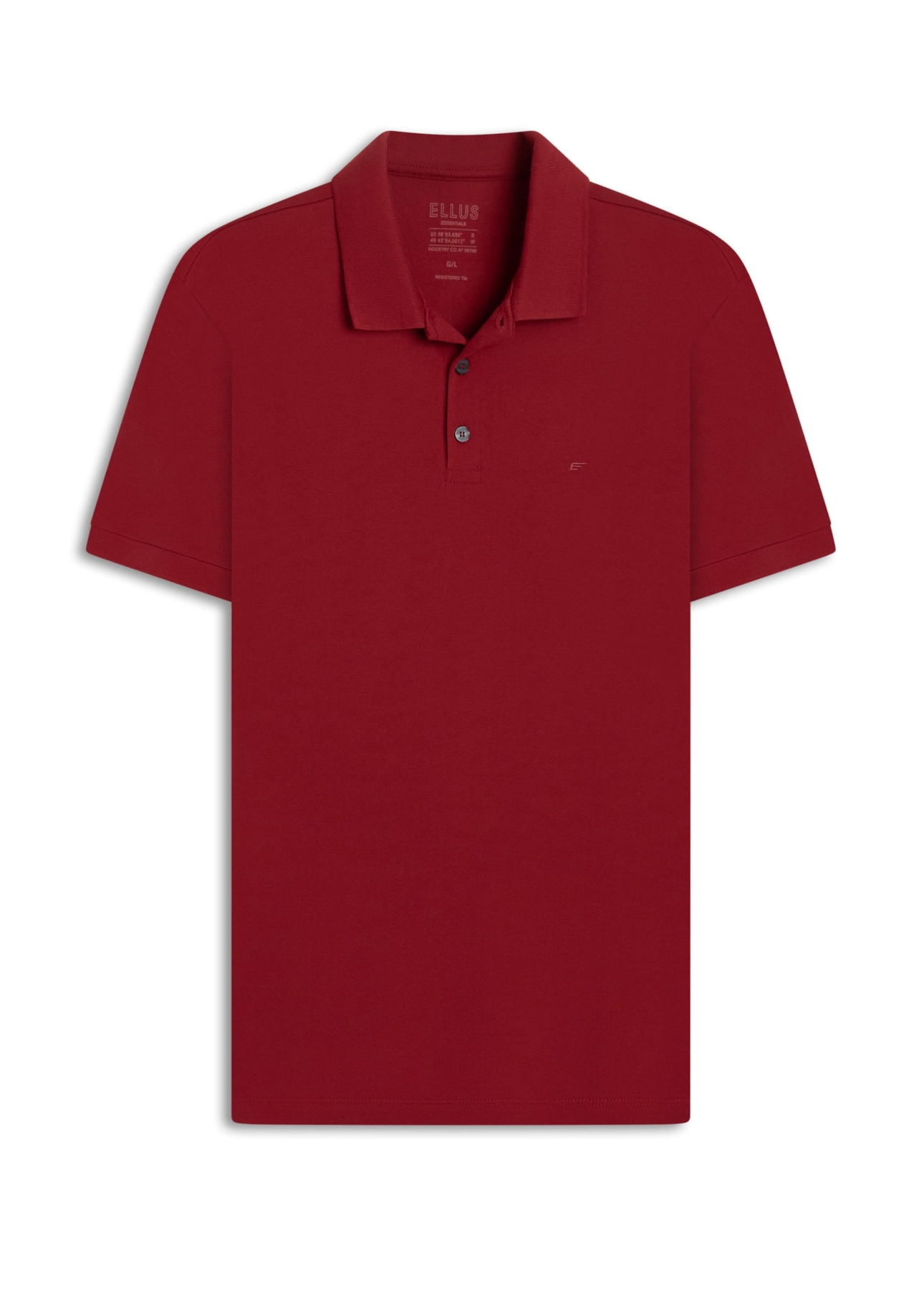 Polo Easa Piquet Classic Cereja i