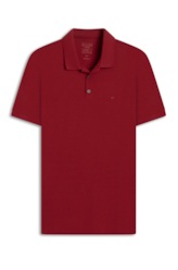 Polo Easa Piquet Classic Cereja i