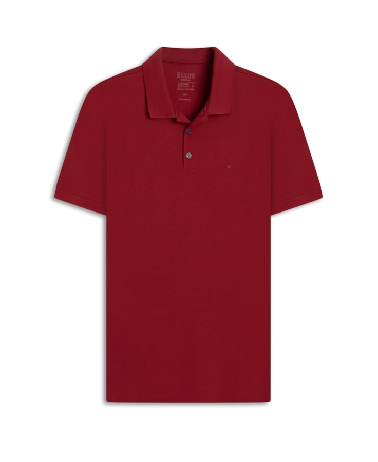 Polo Easa Piquet Classic Cereja i