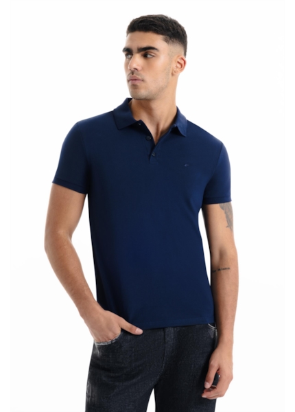 Polo Easa Piquet Classic Dark Navy