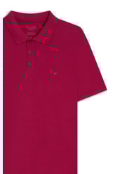 Polo Easa Piquet Classic Fucsia
