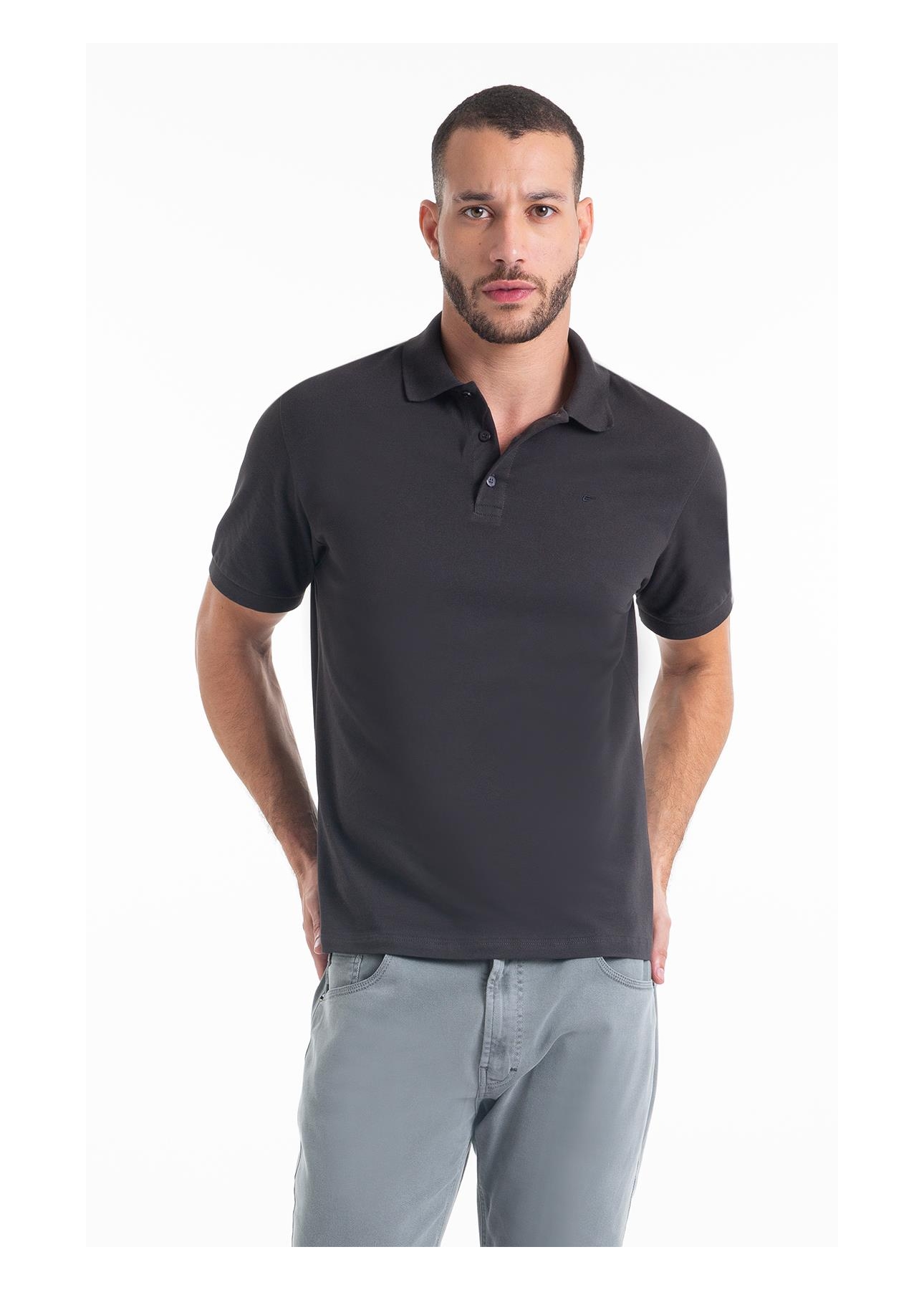 Polo Easa Piquet Classic Plumbo