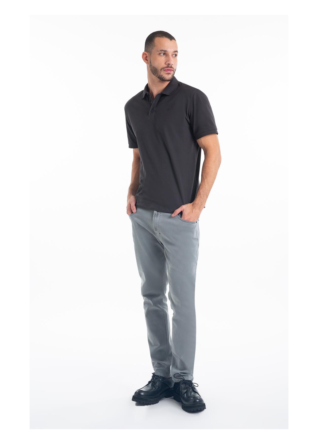 Polo Easa Piquet Classic Plumbo