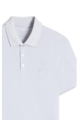 Polo Easa Piquet Classic Prata