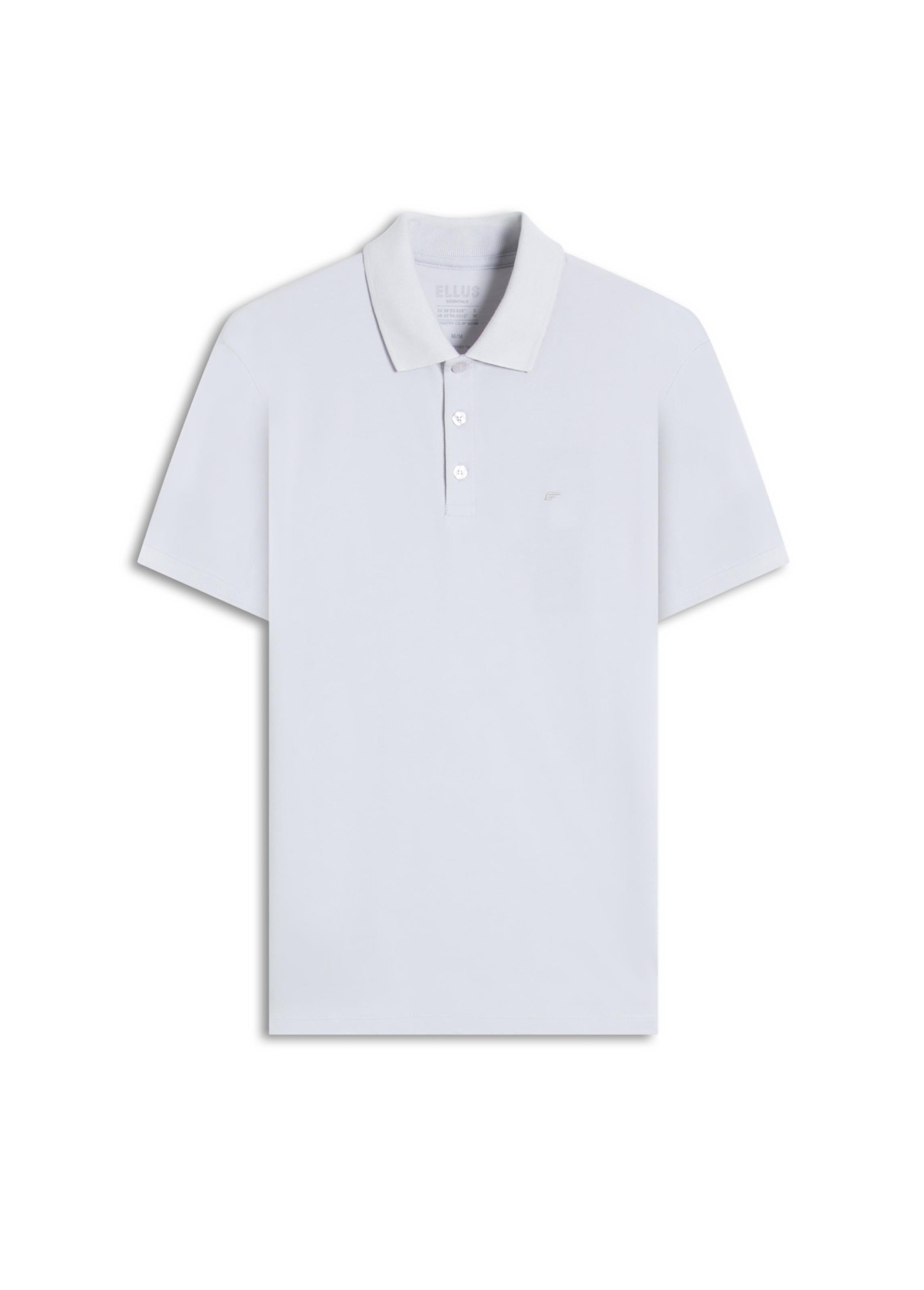 Polo Easa Piquet Classic Prata